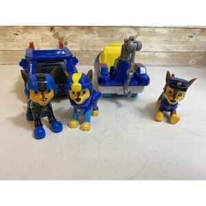 PAW Patrol Ultimate Cruiser 2 Vehicles Boat Plus 3 Chase Figures Mixed Lot